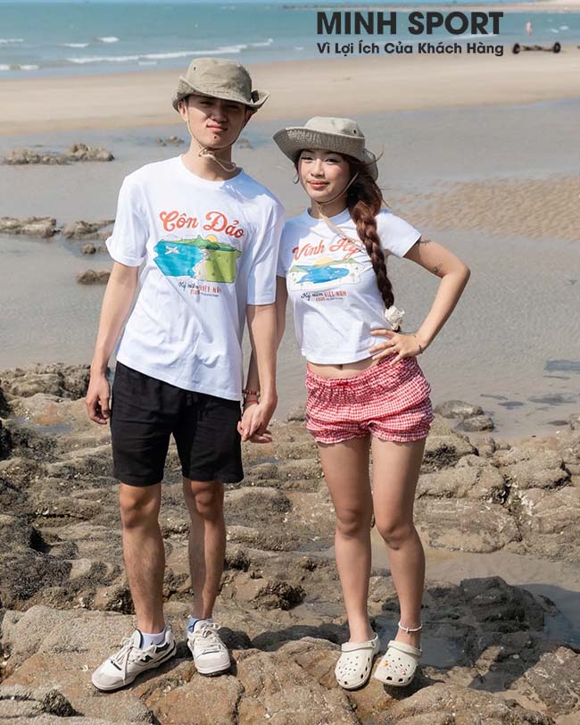 in áo thun du lịch vũng tàu nha trang theo yêu cầu