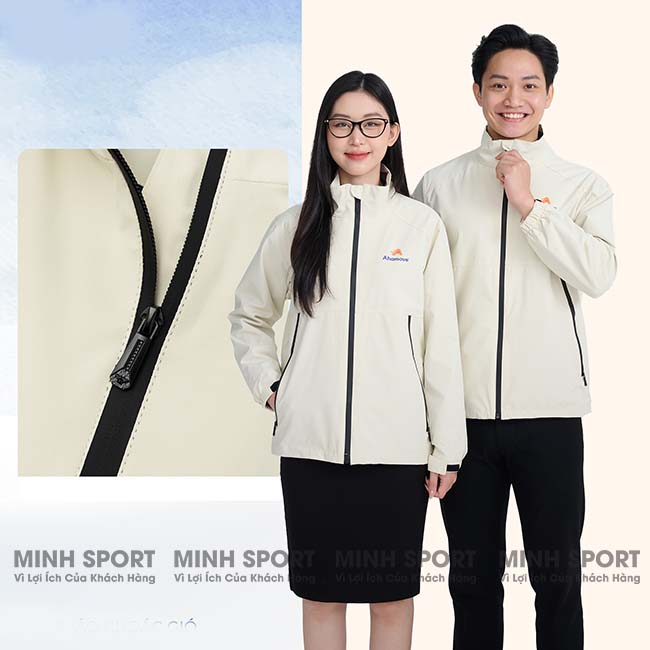 xưởng may áo khoác gió đồng phục giá rẻ