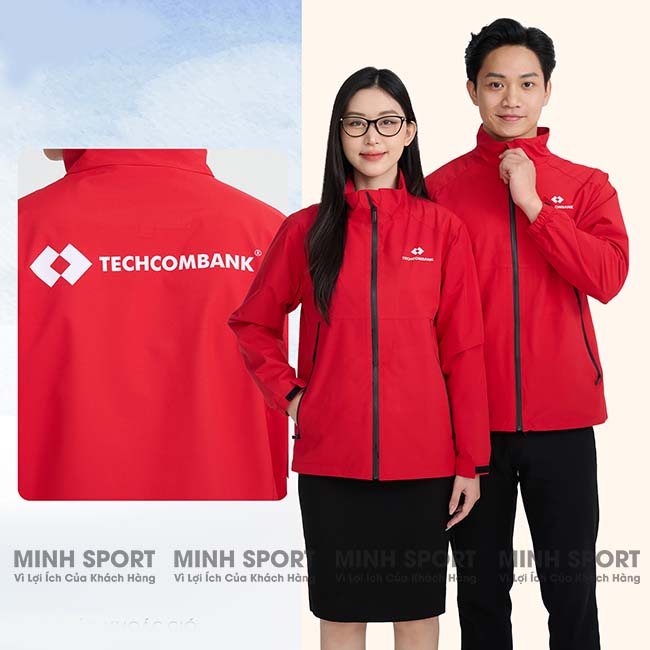 xưởng may áo khoác gió đồng phục giá rẻ