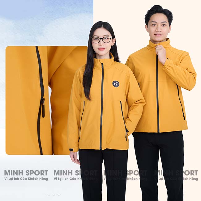 xưởng may áo khoác gió đồng phục giá rẻ