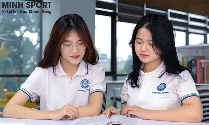 may áo thun đồng phục học sinh cấp 3