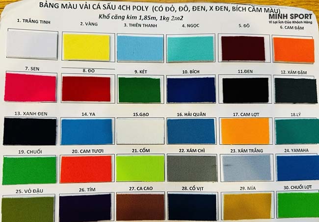 vải thun cá sấu 65/35 và vải thun cá sấu poly