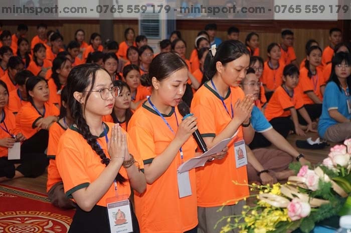 áo thun đồng phục khóa tu mùa hè