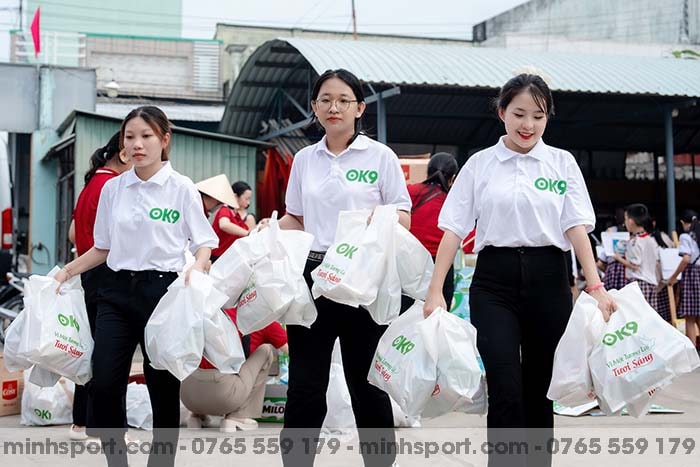 áo thun đồng phục thiện nguyện