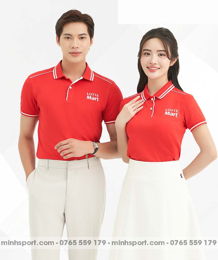 mẫu áo thun đồng phục công ty phổ biến