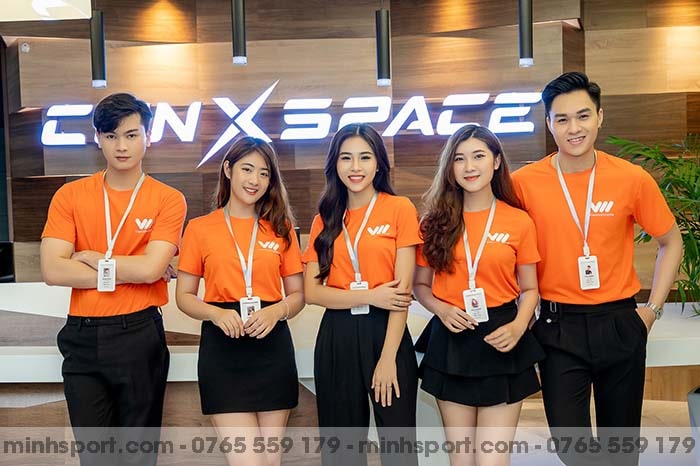 mẫu áo thun đồng phục công ty phổ biến