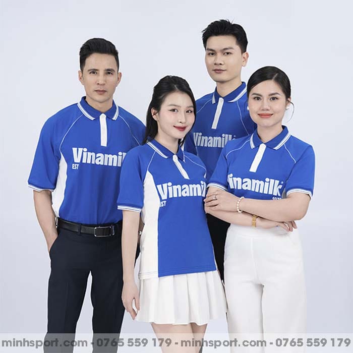 mẫu áo thun đồng phục công ty phổ biến