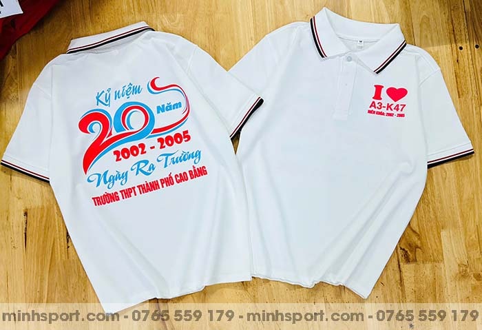 in áo polo theo yêu cầu