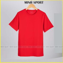 áo thun cotton 100% màu đỏ