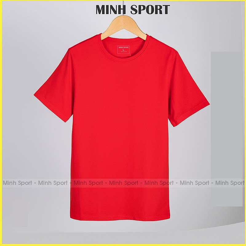 áo thun cotton 100% màu đỏ