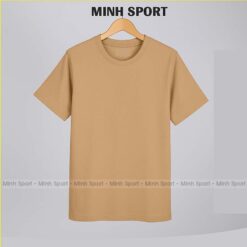 áo thun cotton 100% màu ca cao