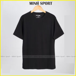 áo thun cotton 100% màu đen