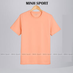 áo thun cotton 100% màu hồng dâu