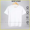 áo thun cotton 100% màu trắng