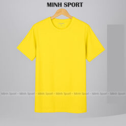 áo thun cotton 100% màu vàng