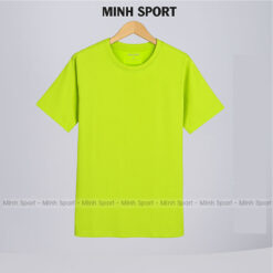 áo thun cotton 100% màu xanh cốm