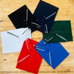 áo thun polo vải cá sấu cotton 100%