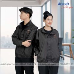 may áo khoác gió đồng phục