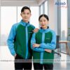 may áo khoác gió đồng phục