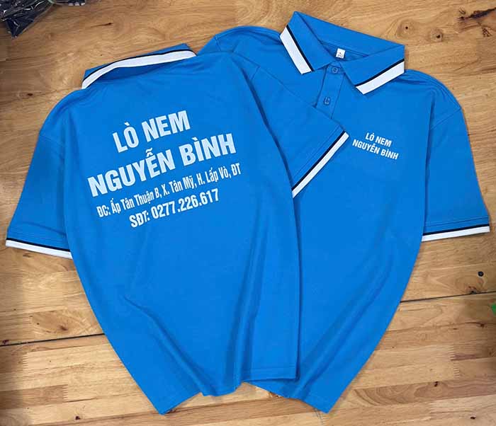 xưởng in áo thun đồng phục