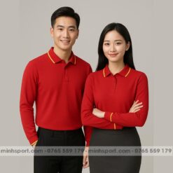 áo thun đồng phục dài tay