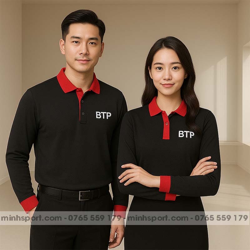 áo thun đồng phục dài tay