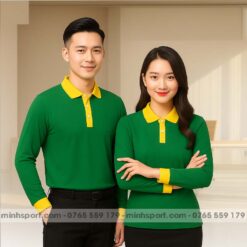 áo thun đồng phục dài tay