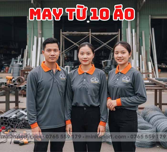áo thun đồng phục dài tay