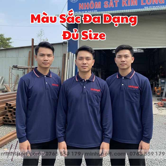 áo thun đồng phục dài tay