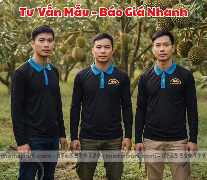 áo thun đồng phục dài tay