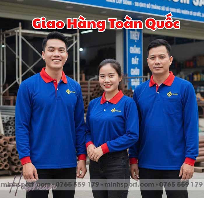 áo thun đồng phục dài tay