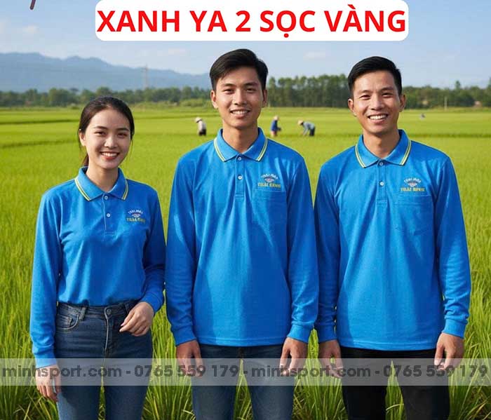 áo thun đồng phục dài tay