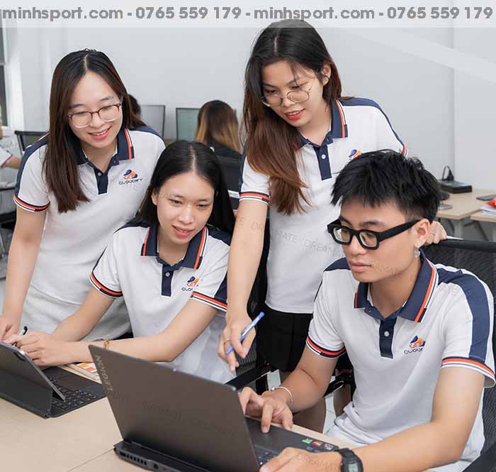 in áo polo theo yêu cầu