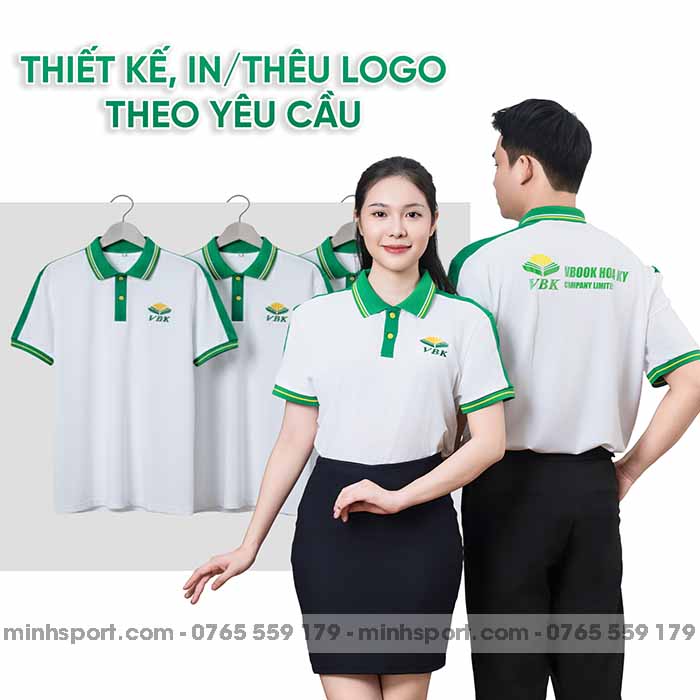 in áo polo theo yêu cầu