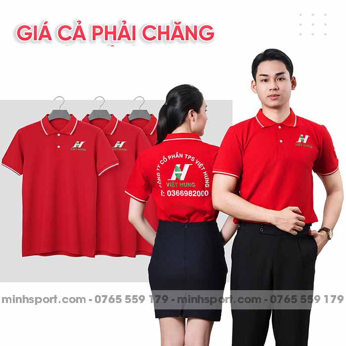 in áo polo theo yêu cầu