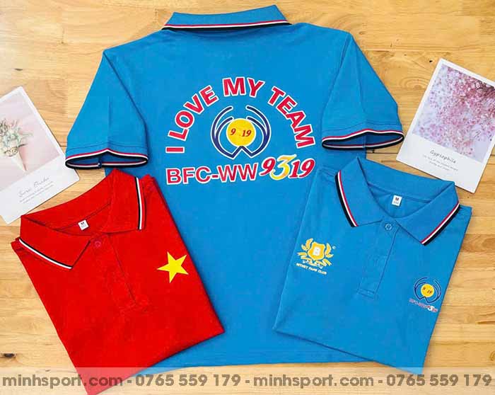 in áo polo theo yêu cầu