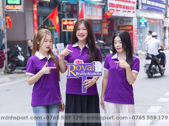 in áo thun đồng phục cotton 100%