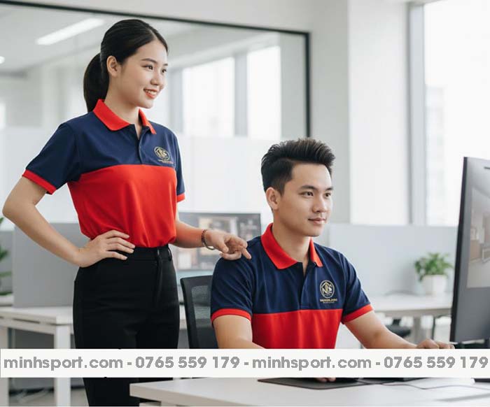 in áo thun đồng phục giá rẻ tại tphcm