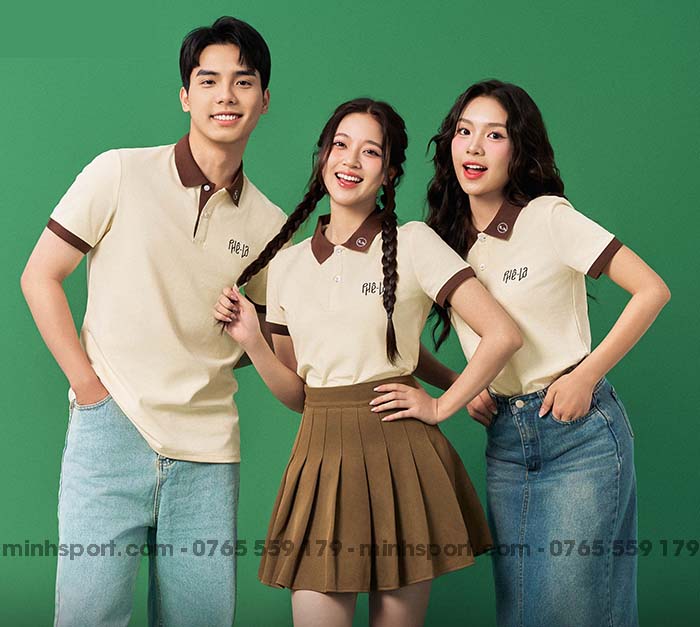 áo thun polo đồng phục có cổ