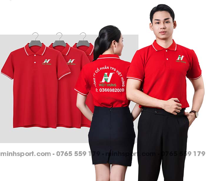 áo thun polo đồng phục có cổ