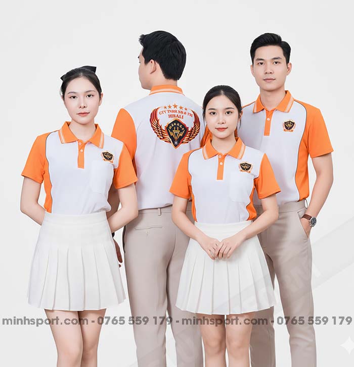 áo thun polo đồng phục có cổ