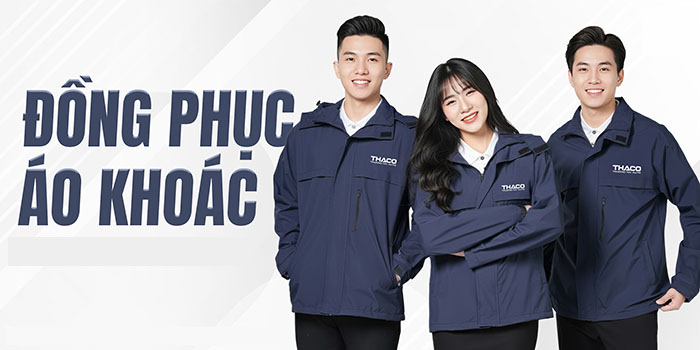 may áo khoác gió đồng phục