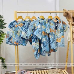 sét đồ bộ quần áo họa tiết đi biển đẹp