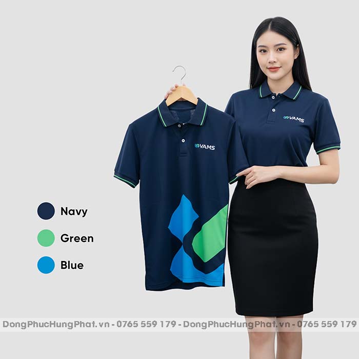 in áo polo theo yêu cầu
