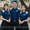 áo thun đồng phục họp lớp 20 năm màu xanh đen
