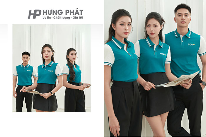 đặt áo polo đồng phục công ty từ 10 cái theo yêu cầu tại tphcm