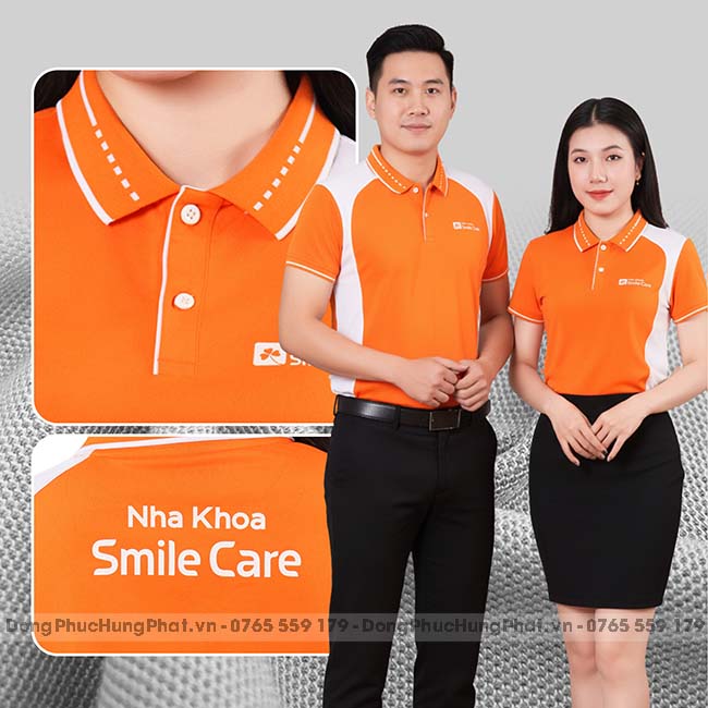 đặt áo polo đồng phục công ty từ 10 cái theo yêu cầu tại tphcm