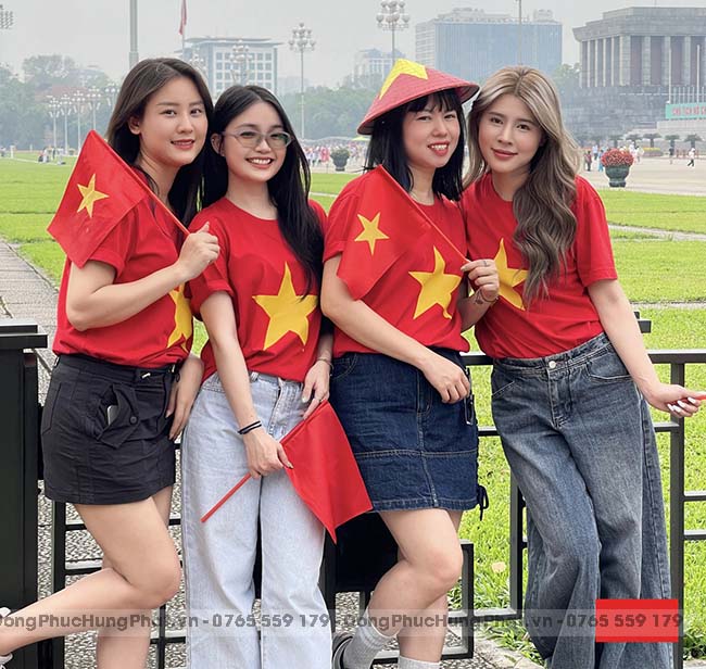 áo thun cờ đỏ sao vàng việt nam