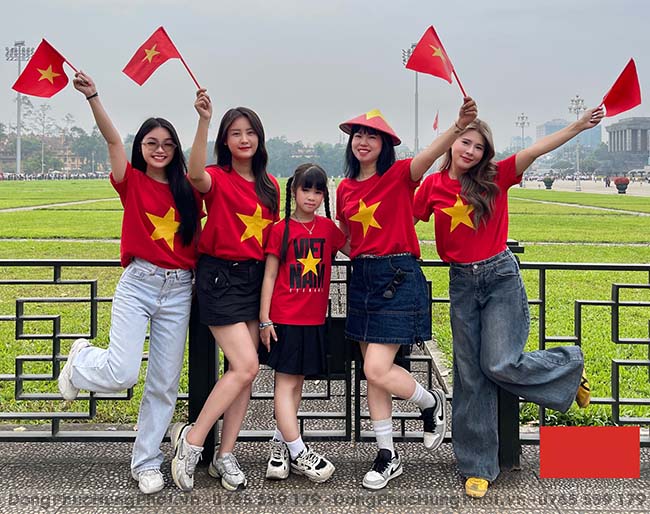áo thun cờ đỏ sao vàng việt nam