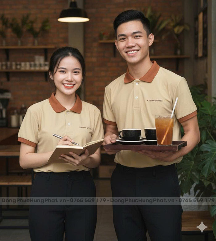 đồng phục nhà hàng, quán ăn, quán cafe